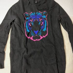 Aqua cashmere sweater size large